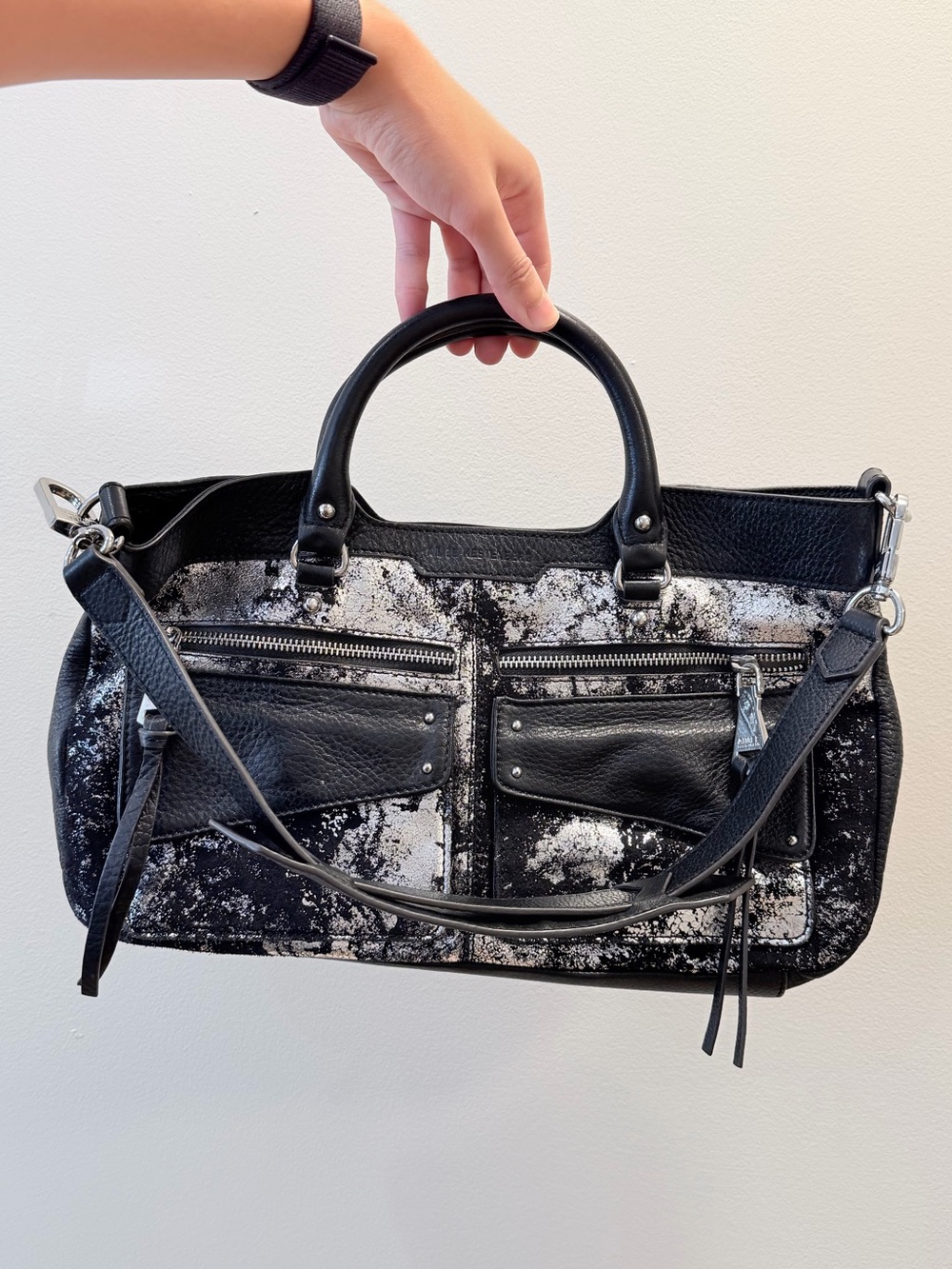 Aimee Kestenberg The Road Trip Leather Satchel Bag